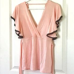 VENUS Surplice Top in Size M
